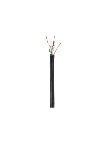 Nedis Bulk Cable - 100 m Schwarz - Hochwertiges Bulkkabel, 100 m, ideal für individuelle Verkabelungslösungen und einfaches Verlegen in großen Entfernungen.