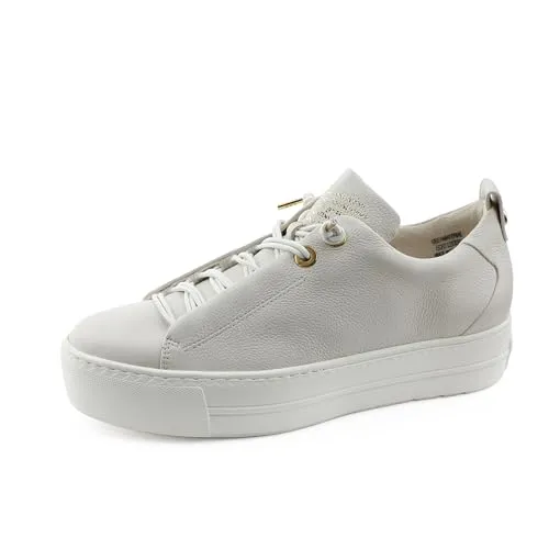 Paul Green Damen Low-Top Sneaker - Damen-Sneaker mit flacher Plateausohle aus leichtem EVA, ideal für Freizeit und sportliche Aktivitäten. Bequemes Leder-Innenmaterial sorgt für hohen Tragekomfort.