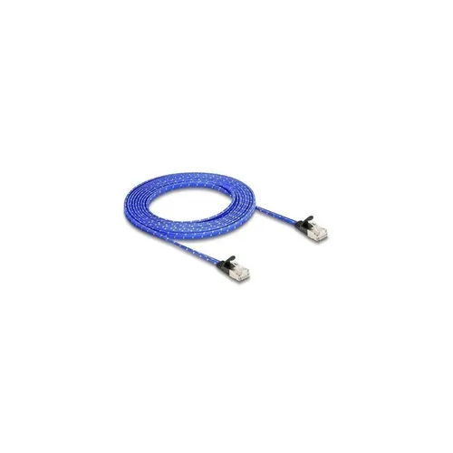 - Netzwerkkabel RJ45, U/FTP, 3m, blau 80385