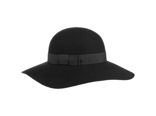 Lipodo Uni Schlapphut Damen - Knautschbarer Wollhut Made in Italy - Trappermützen für Damen, hergestellt aus 100% Wolle für optimalen Tragekomfort, knautschbar für einfache Aufbewahrung und mit breiter Krempe zum Schutz vor Wetter.