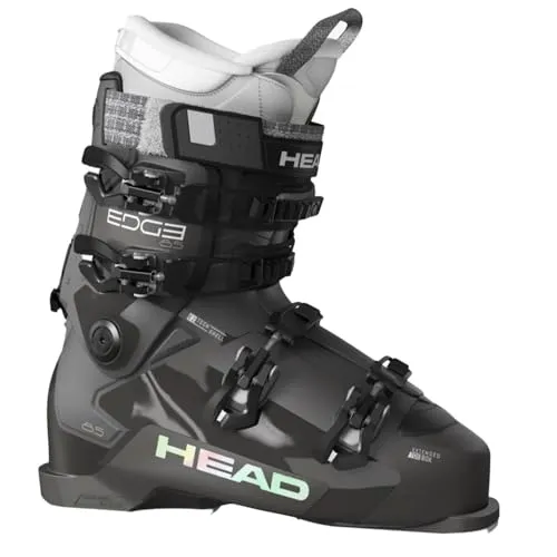 HEAD Edge 85 W HV Anthracite - Alpin-Stiefel für Frauen - Bequeme Alpin-Stiefel mit breitem Fit, ideal für Skifahrerinnen, die Komfort und Leistung auf der Piste suchen.
