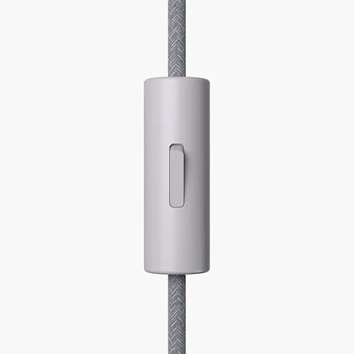 Lightstock Tasteful Switch, Zylindrischer Schalter, 1-pol., mit Erdungsklemme - Taupe