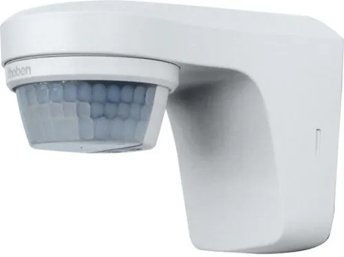 Eltako FABH130/230V-rw Außen-Bewegungs-Helligkeitssensor - Bewegungsmelder mit IP55 Schutz, drehbarem Sensorkopf und 180° Erfassungswinkel für zuverlässige Außenüberwachung und maximale Flexibilität.