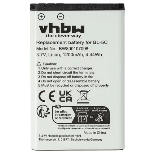 VHBW Akkus & Batterien von VHBW