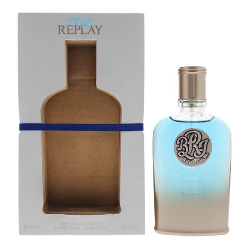 Replay True For Him Eau de Toilette 50ml Mens Fragrance