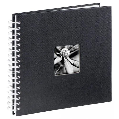 Hama Fine Art Album black w. 50 white pages 28x24 in schwarz von Hama