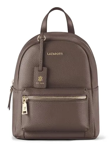 Lazarotti Bologna Leder Stadt Rucksack von Lazarotti