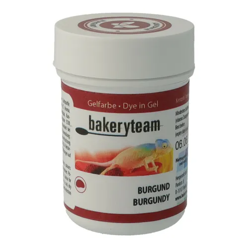 bakeryteam Lebensmittelfarbe 35 g Burgundy von BAKERYTEAM