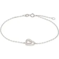 Valeria Armband 89113491 aus 375er Weißgold - Armband von Valeria aus 375er Weißgold, zeitlos elegant und perfekt für besondere Anlässe oder als stilvolles Accessoire im Alltag.