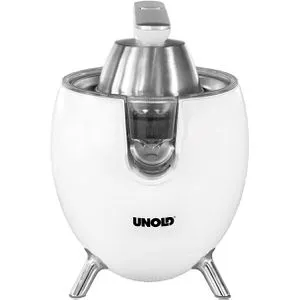 UNOLD Zitruspresse Power Juicy White - Entsafter für frische Säfte, mit leistungsstarkem Motor und elegantem Design, ideal für gesundheitsbewusste Genießer.