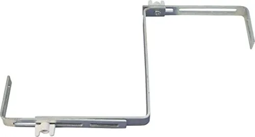 Balkon Bügel Halterung verzinkt verstellbar 2 Stück