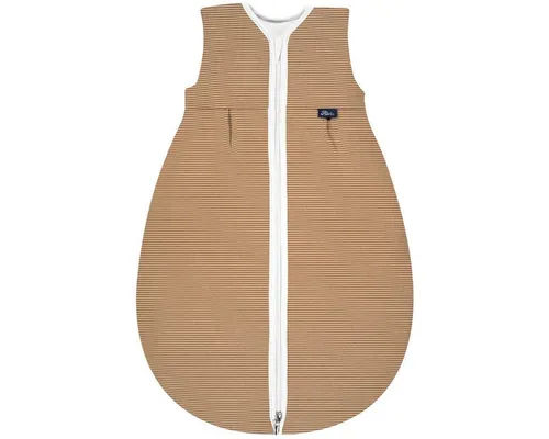 Alvi® Babyschlafsack Alvi Mäxchen Thermo - Kuscheliger Babyschlafsack mit extra langem Reißverschluss für einfaches Hineinlegen. Ideal für normale und kühlere Tage, sorgt für geborgene Nächte mit weicher Wattevliesfüllung und ohne störende Rückennaht.