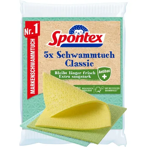 Spontex Classic Schwammtuch 5er Pack von Spontex