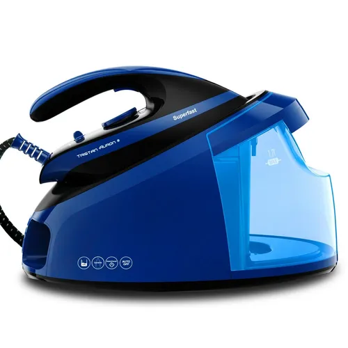 Tristan Auron Superfast Dampfbügelstation - 6,5 bar Dampfdruck - Dampfbügelstation mit 2800 W, 1,7L Wassertank und automatischer Abschaltung – für effizientes Bügeln und müheloses Entfernen von Falten.