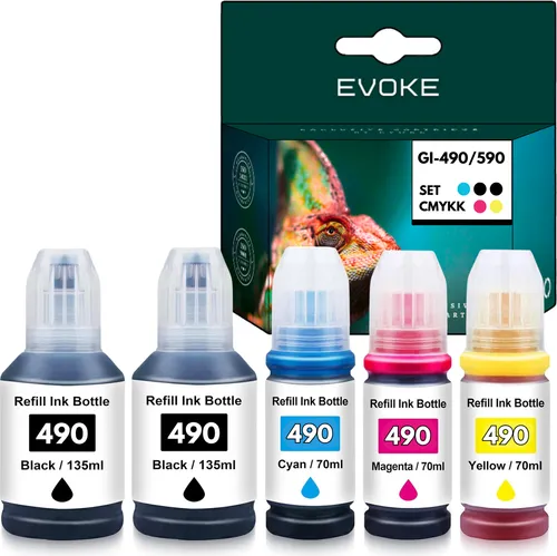 Patronen für Canon GI 490 XL GI490 ️️ Pixma G1400 G1411 G2400 G2411 G3400 G3411 ️