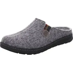 Rohde Damen Pantoletten Stone – Bequeme Slipper für den Alltag - Pantoletten für Damen aus kuscheligem Softfilz, mit herausnehmbarem Fußbett für individuellen Komfort und ideal für entspannte Freizeit.