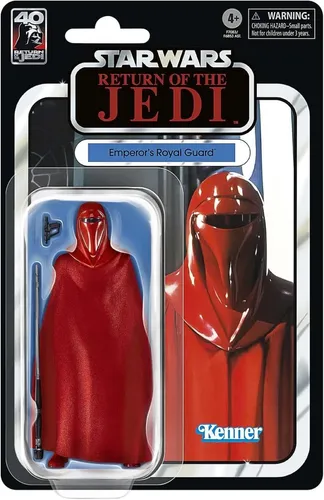 Star Wars Return of the Jedi Emperor's Royal Guard 40th Anniversary HASBRO Black
