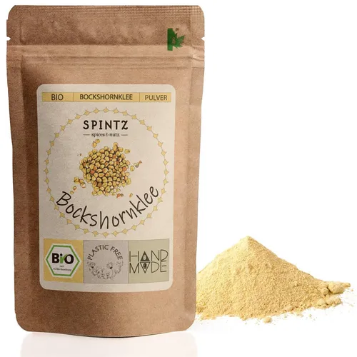 Produktbild 250g BIO Bockshornklee Saat gemahlen Bockshornkleesamen plastikfrei verpackt