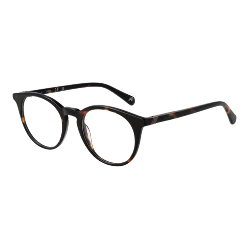 Guess GU5224 48052 Brillengestell - Herren Brillengestell in Braun aus hochwertigem Azetat, rundes Design mit komfortabler Passform und original Etui inklusive.