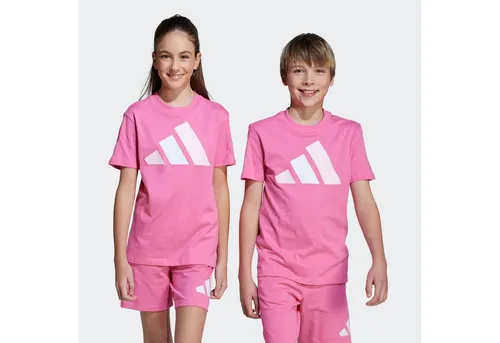 adidas Sportswear T-Shirt J BL TEE 160 für Kinder und Teens, mit Rundhalsausschnitt, aus 100 % Baumwolle