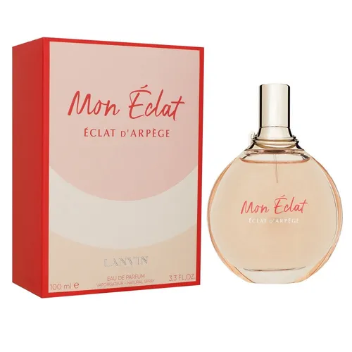 Lanvin Mon Éclat d'Arpège Eau de Parfum 100ml - Damenduft mit blumig-fruchtiger Note, ideal für jede Gelegenheit. Erleben Sie die Frische von Aloe Vera und Bergamotte kombiniert mit zarten Jasmin- und Rosennoten.