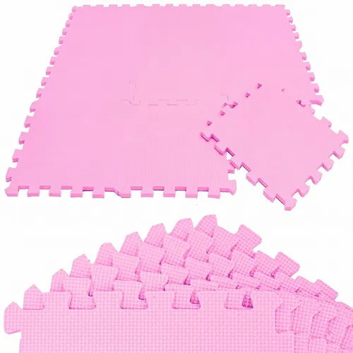 LittleTom 9 Teile Spielmatte - Puzzlematte für Babys und Kinder - Kuschelweiche 9-teilige Spielmatte aus EVA-Schaumstoff, ideal für kalte Böden. Mit rutschfester Oberfläche und schadstofffrei, perfekt für sicheres Spielen im Kinderzimmer oder Garten.