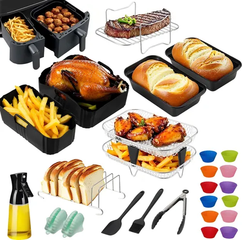 Airfryer Zubehör Set 23-tlg für Philips 3000 Serie – Vielseitiges Back- und Grillzubehör