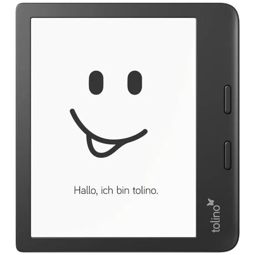 Tolino Vision 6 - Der perfekte eBook-Reader - E-Book-Reader mit 16 GB Speicher und 7'' E Ink Carta Display für ein augenschonendes Leseerlebnis - ideal für Bücherwürmer!