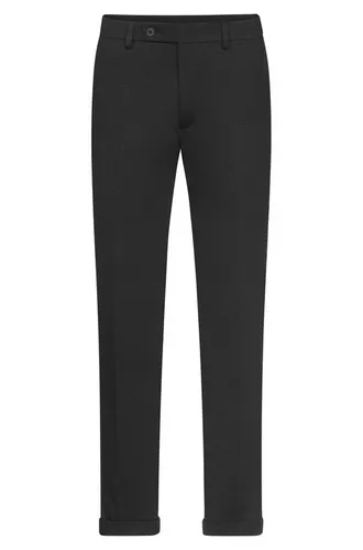 GREIFF Anzughose Greiff CASUAL Herren Jersey-Hose Regular Fit Anthrazit meliert 46