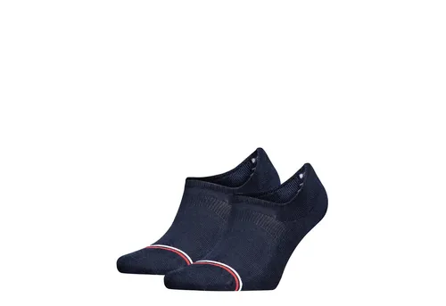 Tommy Hilfiger Füßlinge TH UNI TJ FOOTIE 2P ICONIC (2 Paar) Mit eingestricktem Flag-Label