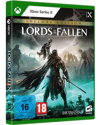 Lords of the Fallen - Deluxe Edition für Xbox Series X - Action & Abenteuer Spiel, Deluxe Edition mit Blu-ray, fesselndem Einzelspielermodus und deutschen Untertiteln, ideal für Xbox Series X Spieler.