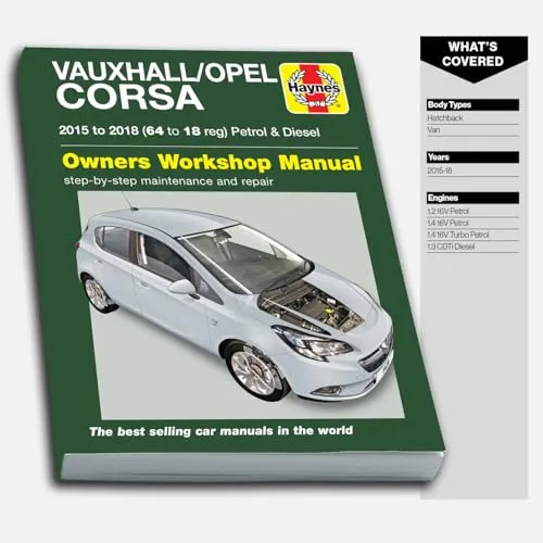 Vauxhall/Opel Corsa Petrol & Diesel (15 - 18) 64 to 18