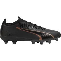 Puma ULTRA MATCH FG/AG PUMA BLACK-COPPER ROSE 42 - Fußballschuhe mit GripControl Skin für optimale Ballkontrolle und TPU SpeedPlate für maximale Traktion. Leicht und aus 20% recyceltem Material, ideal für schnelle Spieler auf Hartplatz und Kunstrasen.