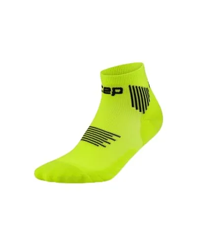 CEP run socks, low cut, 5.0, lime/black, women, II von CEP