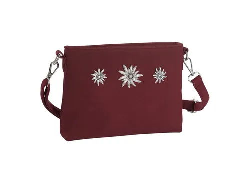 dressforfun Dirndl Tasche in Wildlederoptik – Stilvolle Umhängetasche für Damen