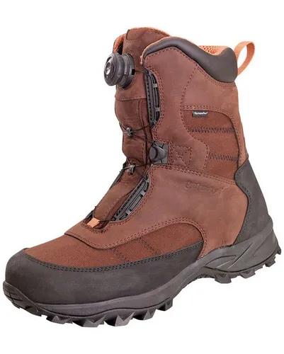 Gateway1 Stiefel Deer Stalker 10'' Wanderstiefel braun 6 - Robuste Wanderstiefel in Größe 6, ideal für Outdoor-Aktivitäten. Der Leder-Textil-Mix sorgt für Langlebigkeit und Komfort, während der Drehverschluss eine individuelle Anpassung ermöglicht.