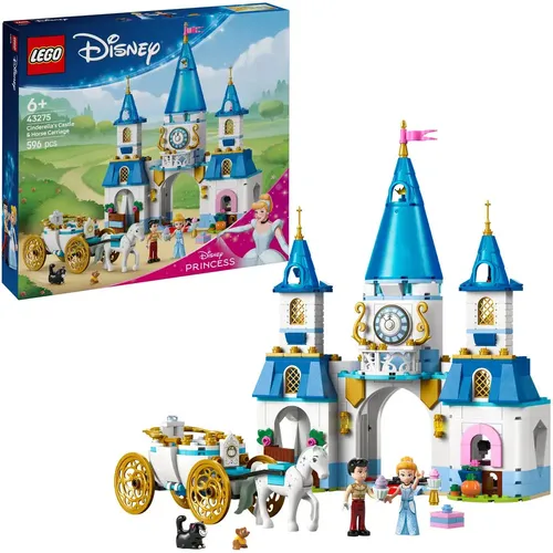 LEGO ǀ Disney Princess Cinderellas Schloss und Pferdekutsche