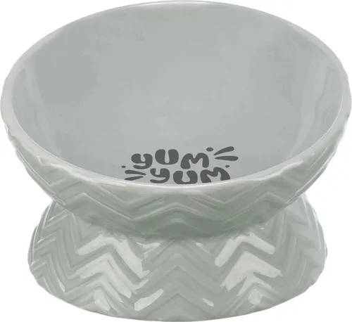 TRIXIE Napf Keramiknapf - grau - 0,35 l/ø 17 cm