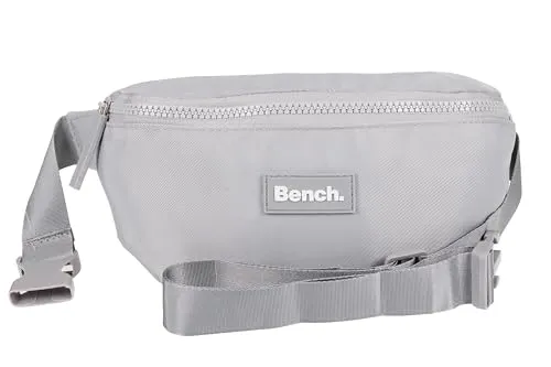 Hüfttasche Bauchtasche Bench Hip Bag Crossbag Urban Wimmerl Gürteltasche Crossover Tasche klein Outdoor Unisex Nova Gürteltasche 64217 Auswahl + Schlüsselmäppchen (Asphalt Chic (grau) 2800)