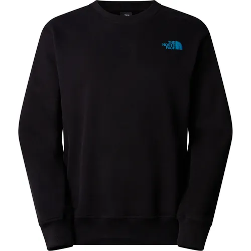 The North Face U NSE Slopes Relaxed Crew Sweatshirt - tnf black (JK3) L - Skipullis und Hoodies für Männer, ideal für Piste und Alltag, mit einzigartiger Rückengrafik und hervorragender Wärmeisolierung für kältere Tage.