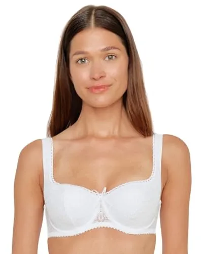 Susa Damen Push-up BH 7592, Weiß, 95B EU von SUSA