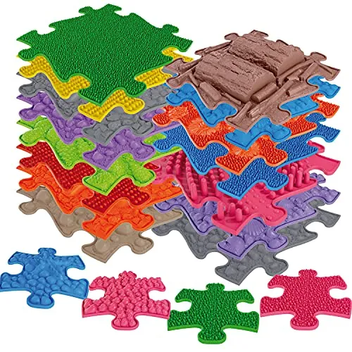 EDUPLAY 110484 Sensorik-Pfad Universal-Set 19-teilig