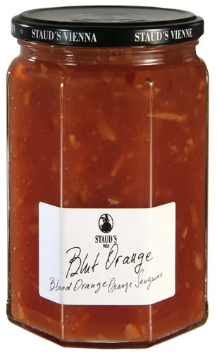  Staud's Wien - Blutorange Marmelade 60% Fruchtanteil 635g 16,99 €/kg