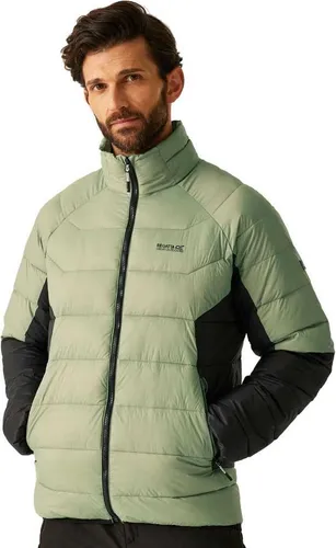 Regatta Dalent Jacke Grün L für Herren - Leichte und wasserabweisende Jacke mit hochwertiger recycelter Daunenisolierung. Ideal für Freizeitaktivitäten und Outdoor-Abenteuer, ausgestattet mit zwei Reißverschluss-Taschen.