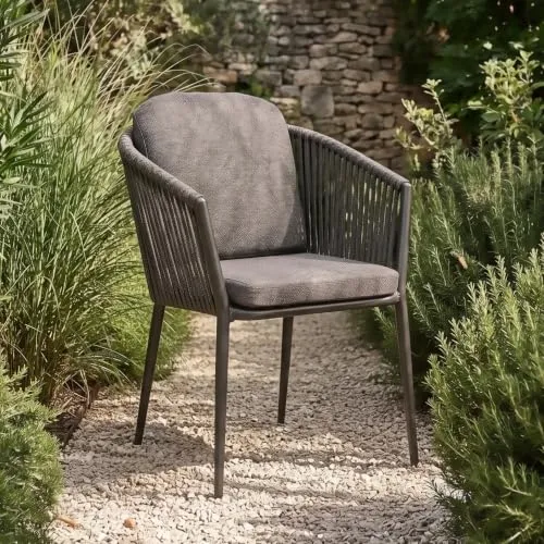 Liadomo Gartenstuhl Carano in grau von Liadomo