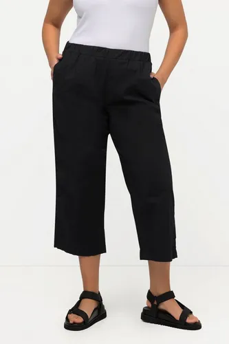 Ulla Popken 7/8-Hose Ruby - Stoffhosen in Größe 62, mit geformtem Knie und geradem Bein für optimalen Tragekomfort. Hergestellt aus 98% Baumwolle, OEKO-TEX® zertifiziert.