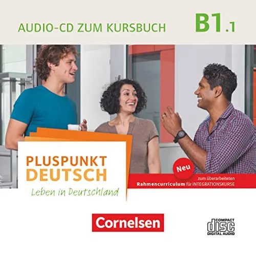 Pluspunkt Deutsch - Leben in Deutschland - Allgemeine Ausgabe - B1: Teilband 1: Audio-CD zum Kursbuch (2. Ausgabe) - Enthält Dialoge, Hörtexte und Phonetikübungen