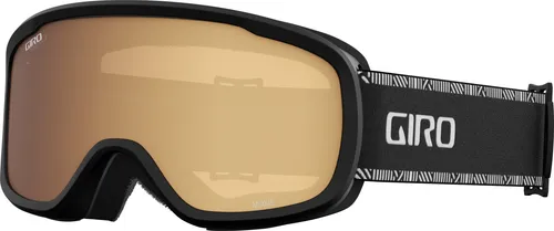 GIRO MOXIE Schneebrille 2025 - Black and White Chute - Snowboardbrille mit EXV-Technologie für ein riesiges Sichtfeld, Antifog-Beschichtung und nahtloser Kompatibilität mit Giro-Helmen für optimalen Tragekomfort.