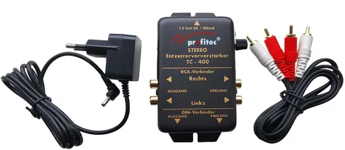 profitec TC 400 Plattenspieler Phono Entzerrer Vorverstärker