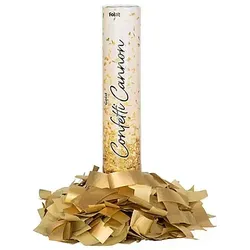 Konfetti-Kanone, gold, 28 cm